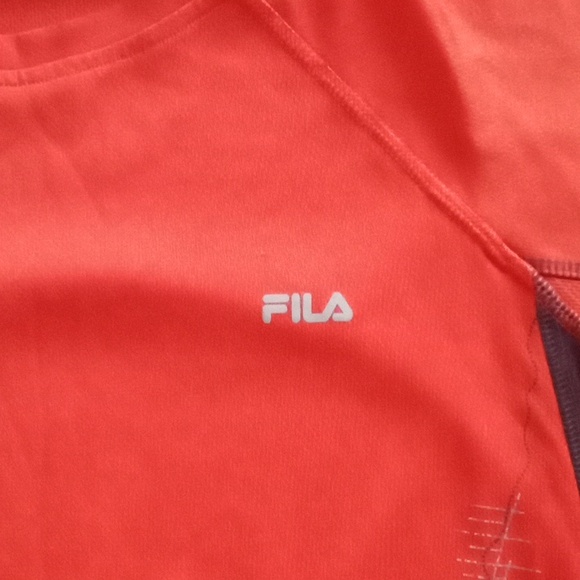 Orange Fila Top - Picture 2 of 3